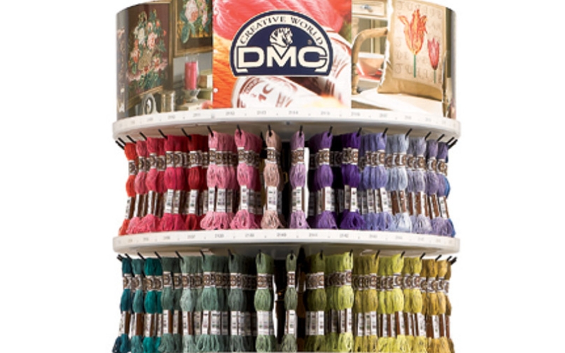 Fil à tapisser - DMC - retors mat - art 89 BLANC - Tissushop